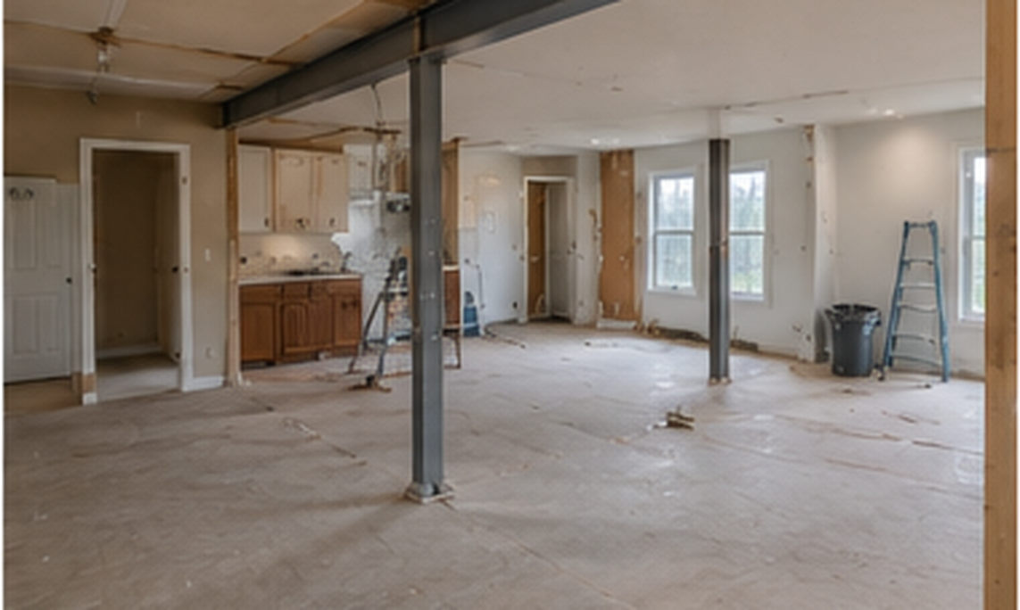 During — Wall Demolition