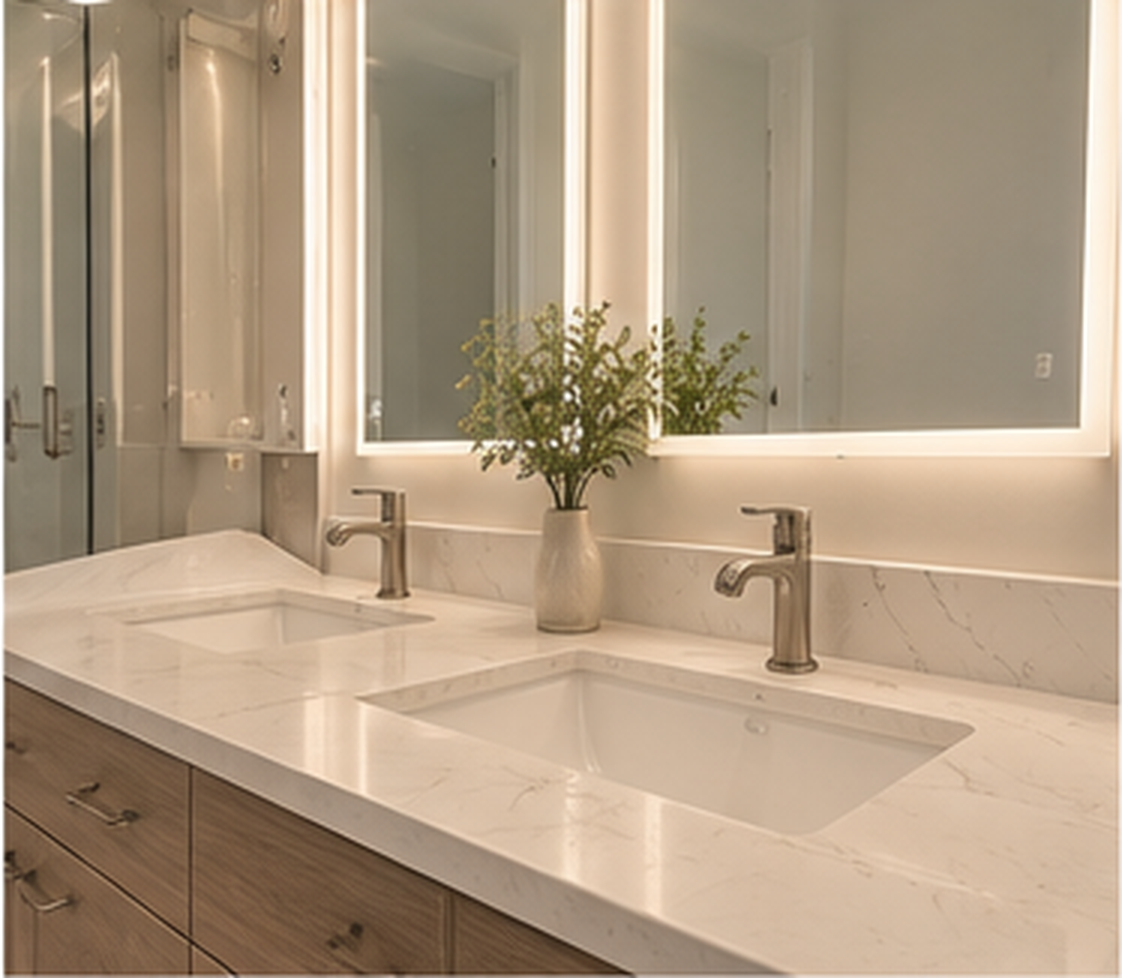 After — Soaker Tub